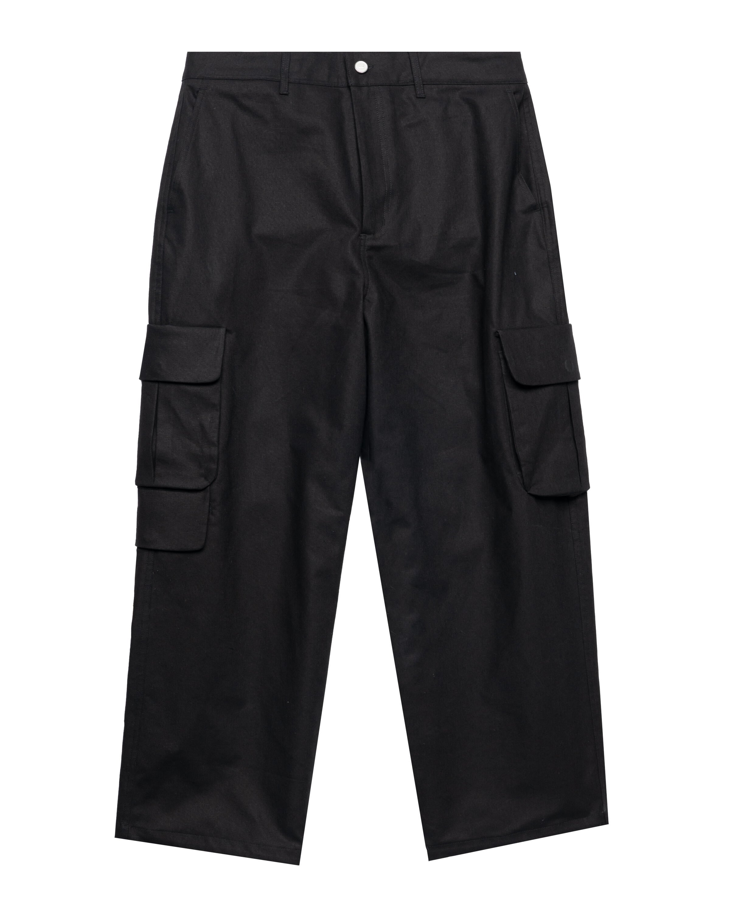 Arte Antwerp Linen Cargo Pants | SS26-039P-BLK | AFEW STORE